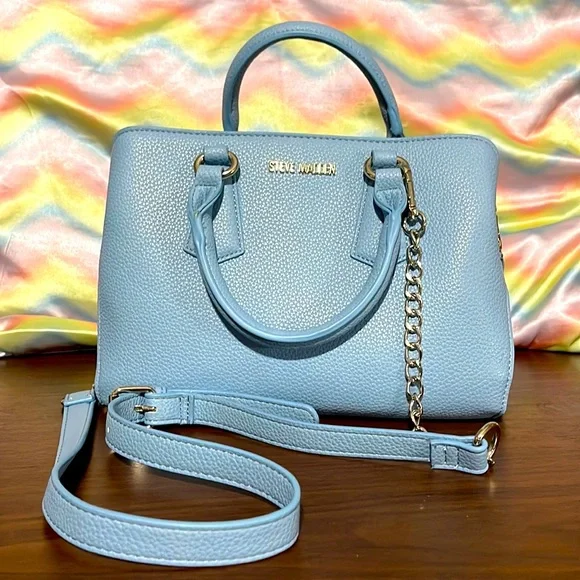 Steve madden light blue purse hotsell